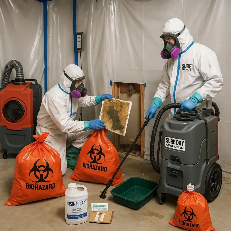 Contaminated Water Handling Protocols process in Downey, CA