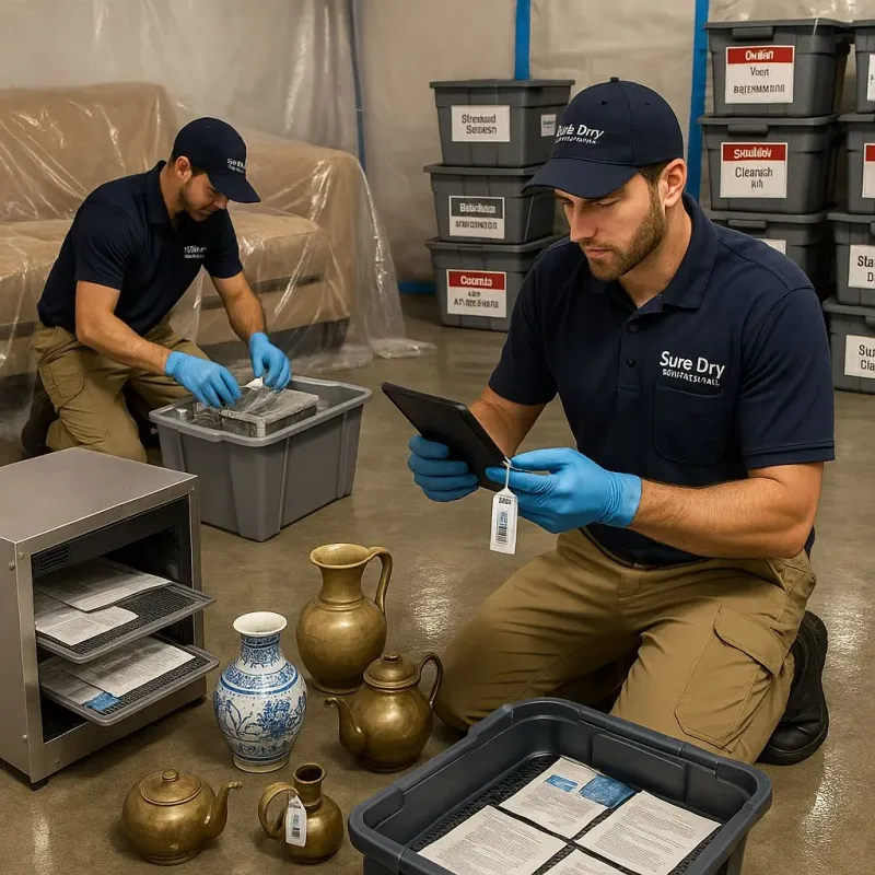 Content Protection and Restoration process in Downey, CA