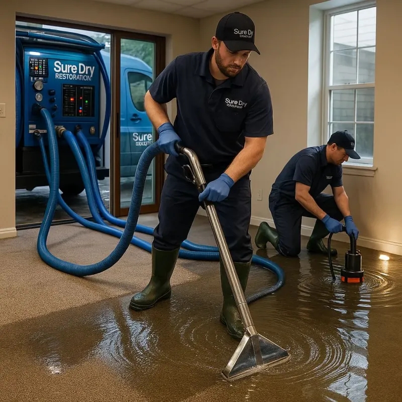 Water Extraction and Removal process in Downey, CA